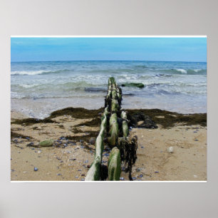 Póster Playa de Normandía
