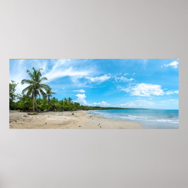 Póster Playa de Puerto Viejo (Frente)