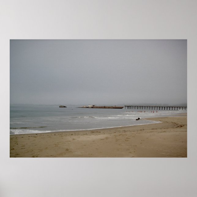 Póster Playa de Río del Mar (Frente)