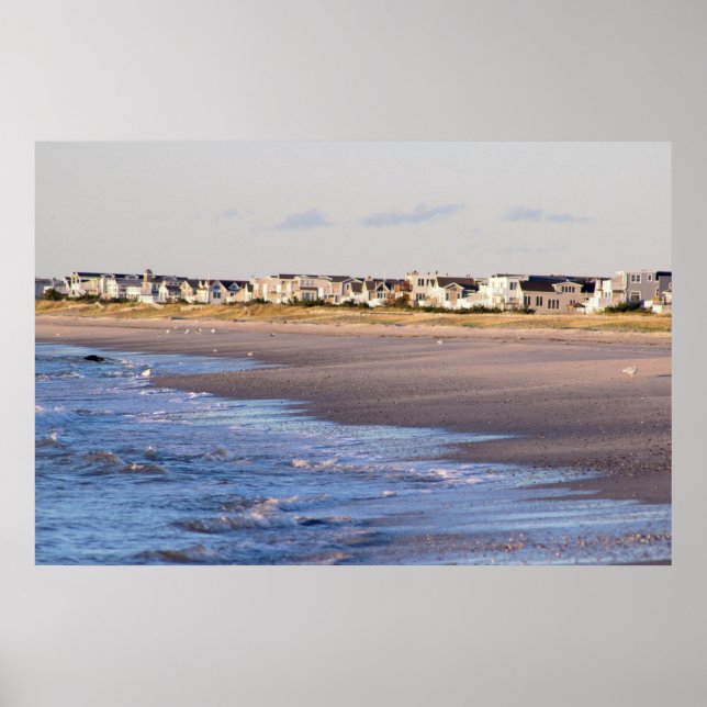 Póster Playa de Sea Isle City (Frente)