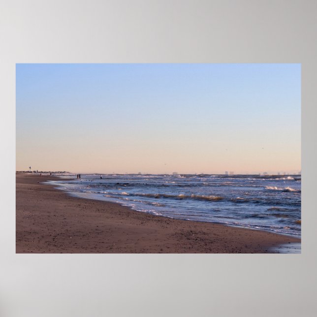 Póster Playa de Sea Isle City (Frente)