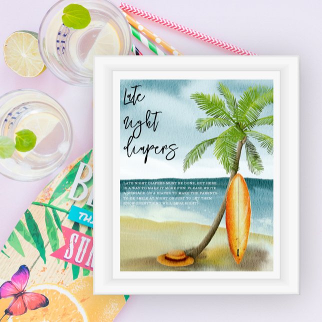 Póster Playa de Surf - pañales nocturnos (Subido por el creador)