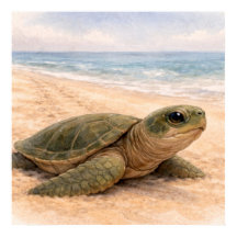 Playa de Tortugas Marinas 