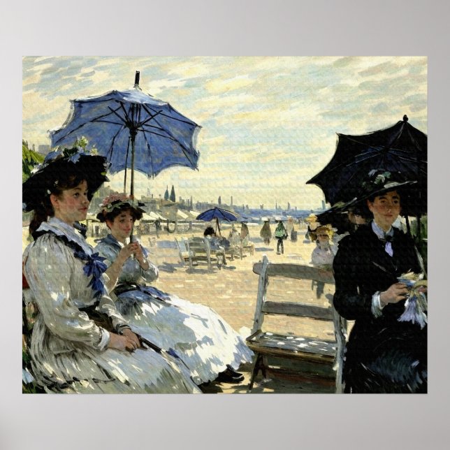 Póster Playa de Trouville (Frente)