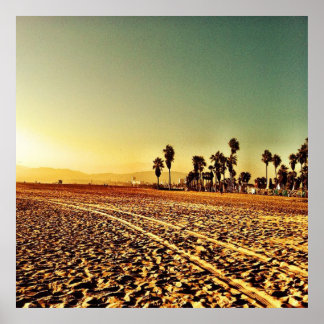 Póster Playa de Venecia