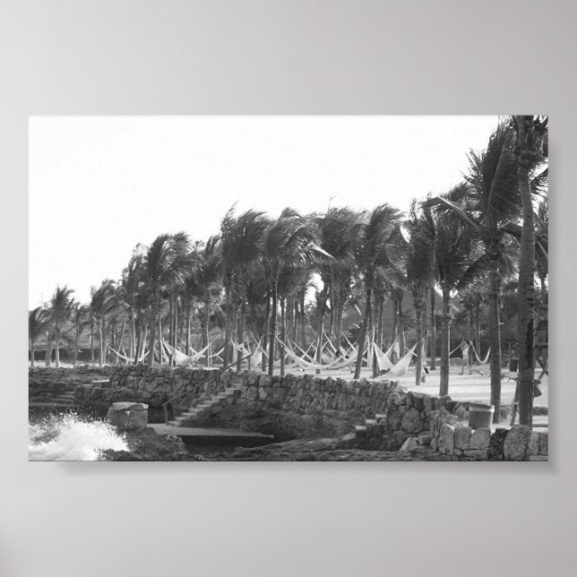 Póster Playa del Carmen, México (Frente)