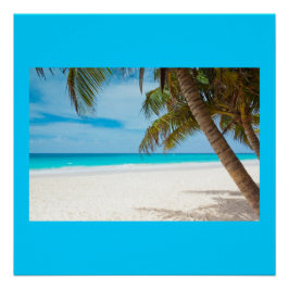 Póster Playa del Mar Océano Palma Arena Naturaleza Person