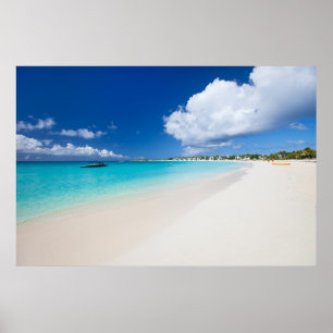 Póster Playa del Océano