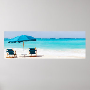 Póster Playa del Océano