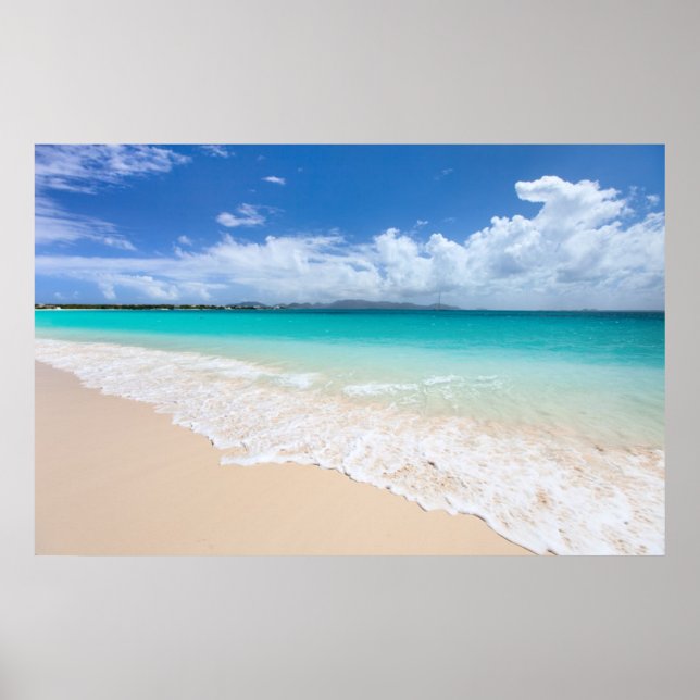 Póster Playa del Océano (Frente)