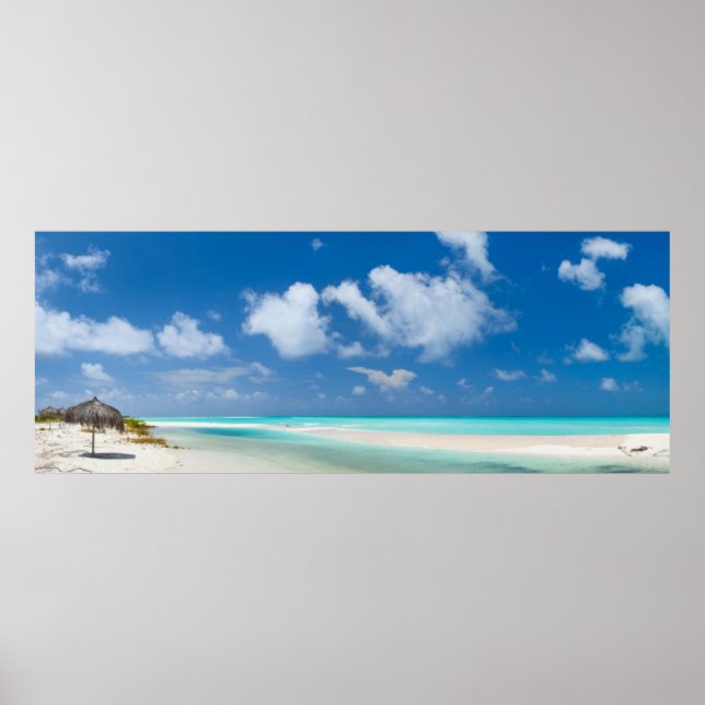Póster Playa del Océano (Frente)
