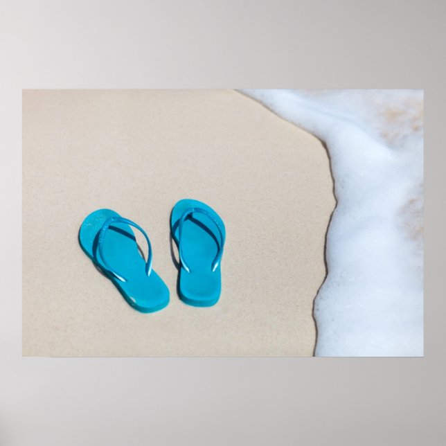 Póster Playa del Océano (Frente)