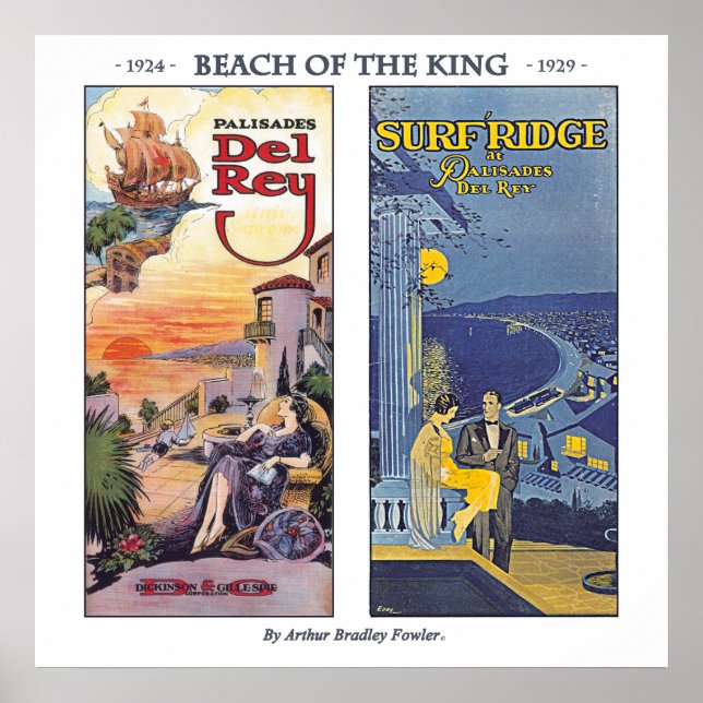 Póster Playa del Rey - Playa del Rey (Frente)