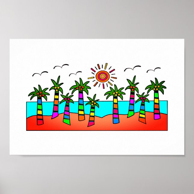 Póster Playa Fantasy (Frente)