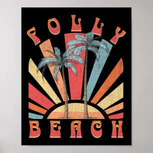 Póster Playa Folly