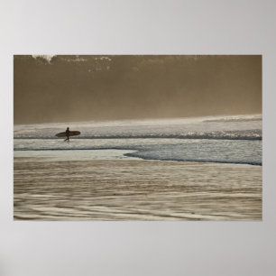 Póster Playa Higgins