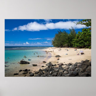 Póster Playa Ke'e, Kaua'i