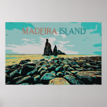 Playa Madeira Island Ribeira da Janela, Portugal