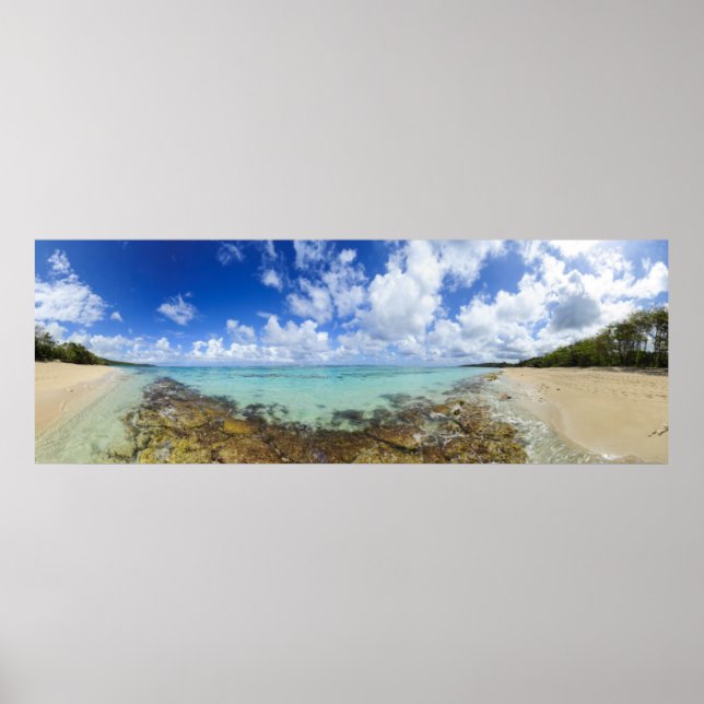 Póster Playa Maguana, Guantánamo, Baracoa | Cuba (Frente)