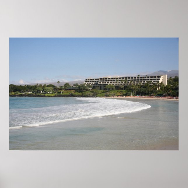 Póster Playa Mauna Kea (Frente)