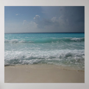 Póster Playa mexicana