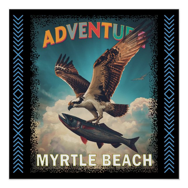 Póster Playa Myrtle (Anverso)