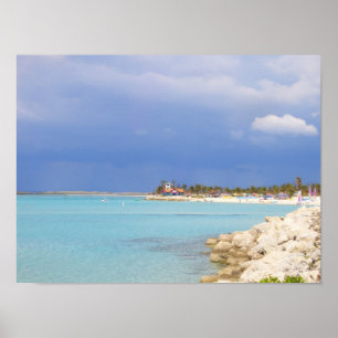 Póster Playa náufraga de la isleta