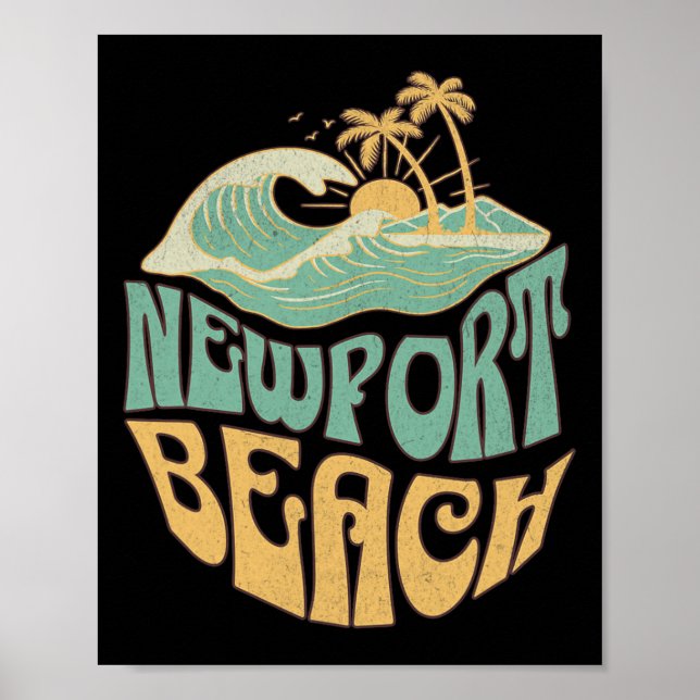 Póster Playa Newport _1  (Frente)