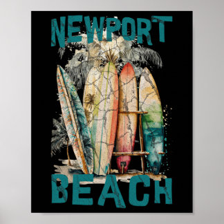 Póster Playa Newport _2 