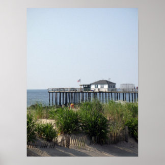 Póster Playa NJ de Ocean Grove