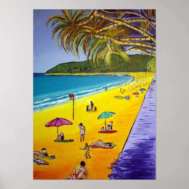 Póster Playa Noosa (Frente)