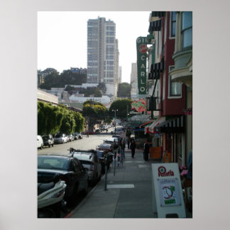 Póster Playa Norte de San Francisco