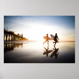 Póster Playa Oceanside