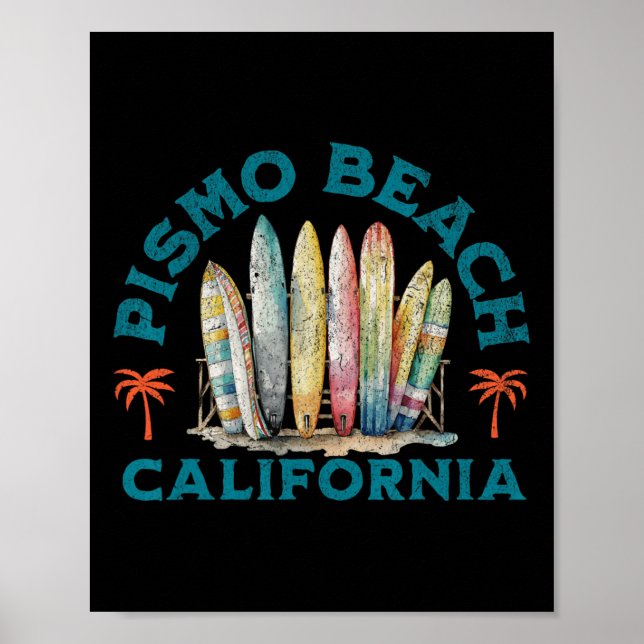 Póster Playa Pismo _1  (Frente)