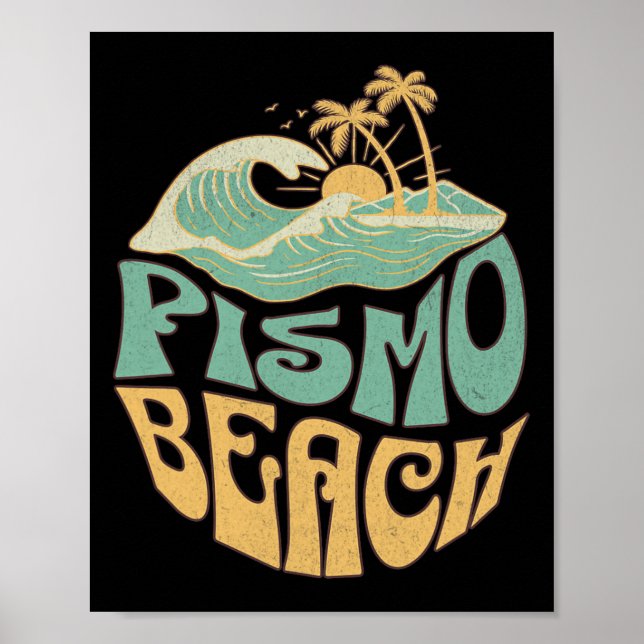 Póster Playa Pismo _2  (Frente)