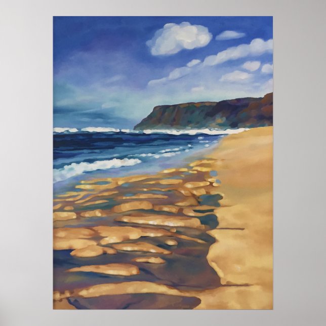 Póster Playa Polihale (Frente)