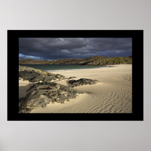 Póster Playa tempestuosa