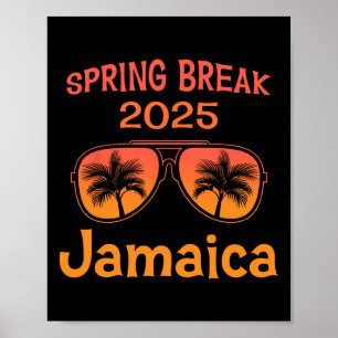 Póster Playa Vi de vacaciones familiares en primavera de