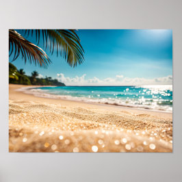 Póster Playa Y Mar