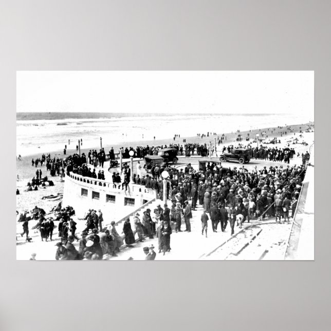 Póster Playa y paseo marítimo Fotografía 2 (Frente)