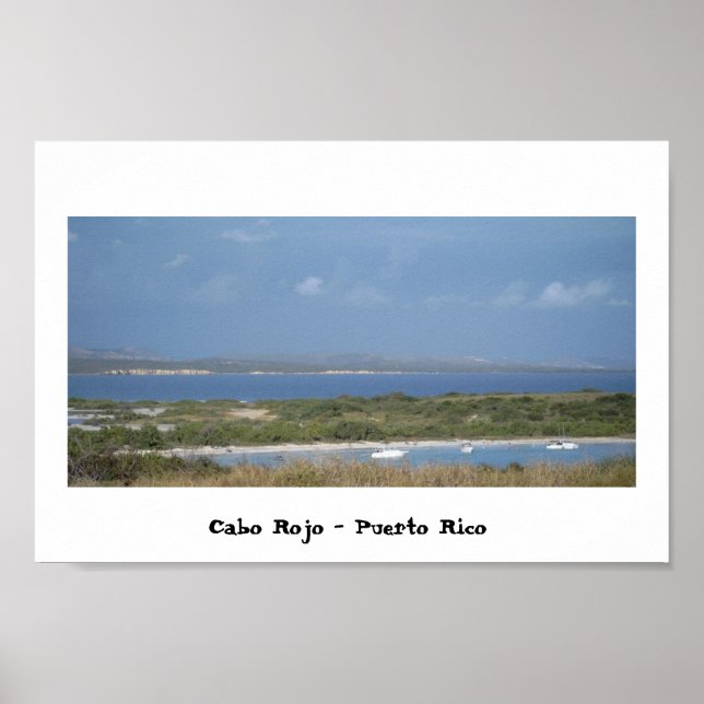 Póster Playas de Puerto Rico (Frente)