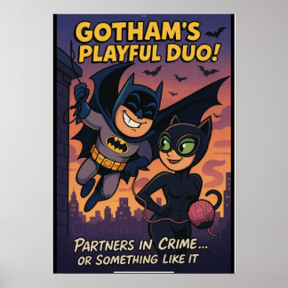 Póster Playful duo
