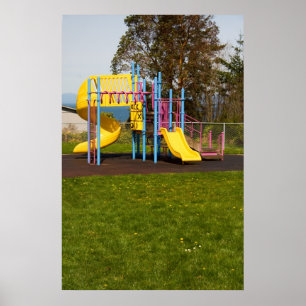 Póster Playground Equipment Print