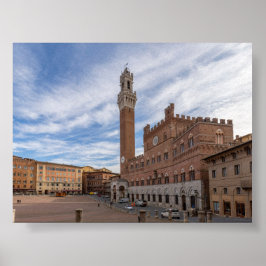 Póster Plaza al Campo Siena