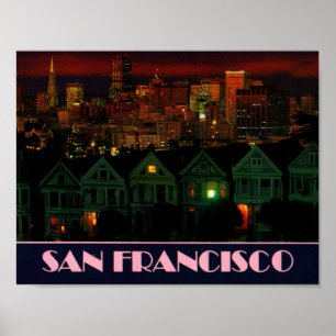 Póster Plaza Alamo San Francisco