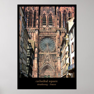 Póster plaza catedral
