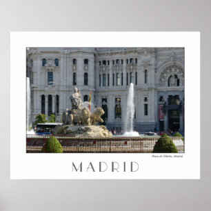 Póster Plaza de Cibeles, Poster de Madrid