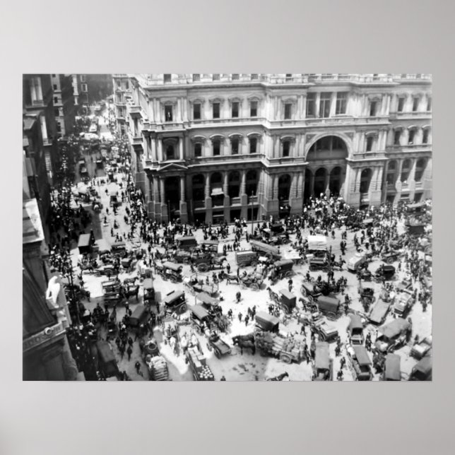 Póster Plaza de Correos de Boston 1904 (Frente)