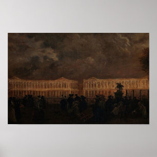 Póster Plaza de la Concordia, 1781