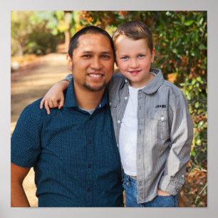 Póster Plaza de retrato familiar